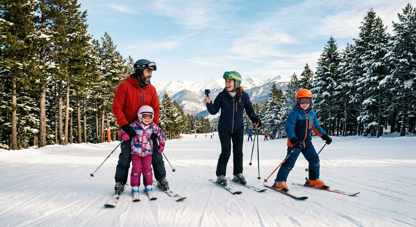 Viaje familiar a Masella — Reyes